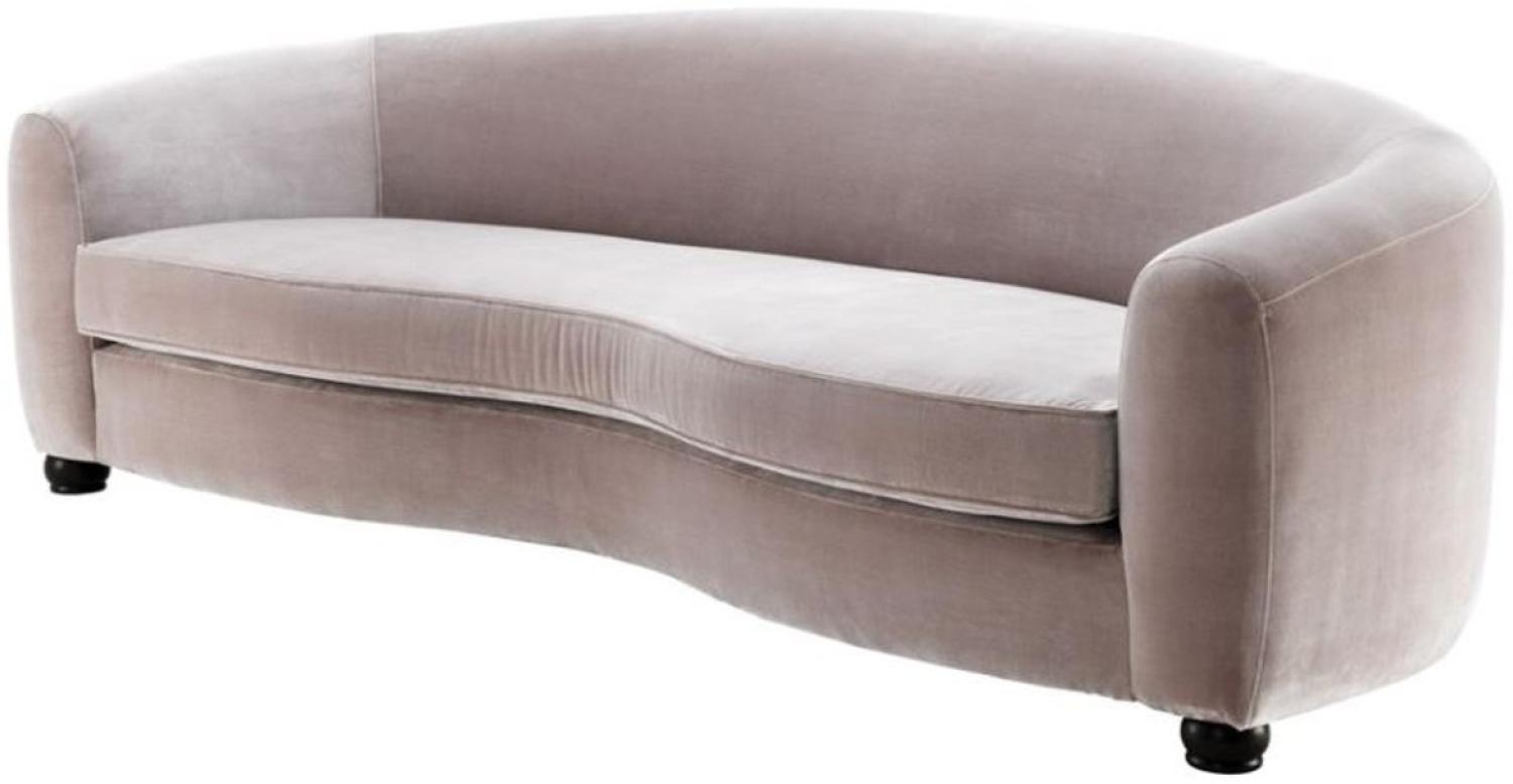Casa Padrino Designer Luxus Sofa Hellgrau - Luxus Qualität Bild 1