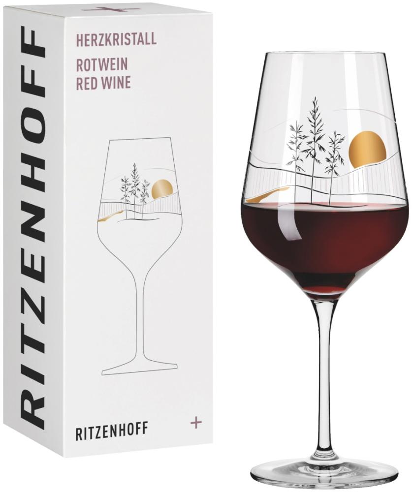 Ritzenhoff 3001008 Rotweinglas #8 HERZKRISTALL Chistine Kordes 2022 Bild 1