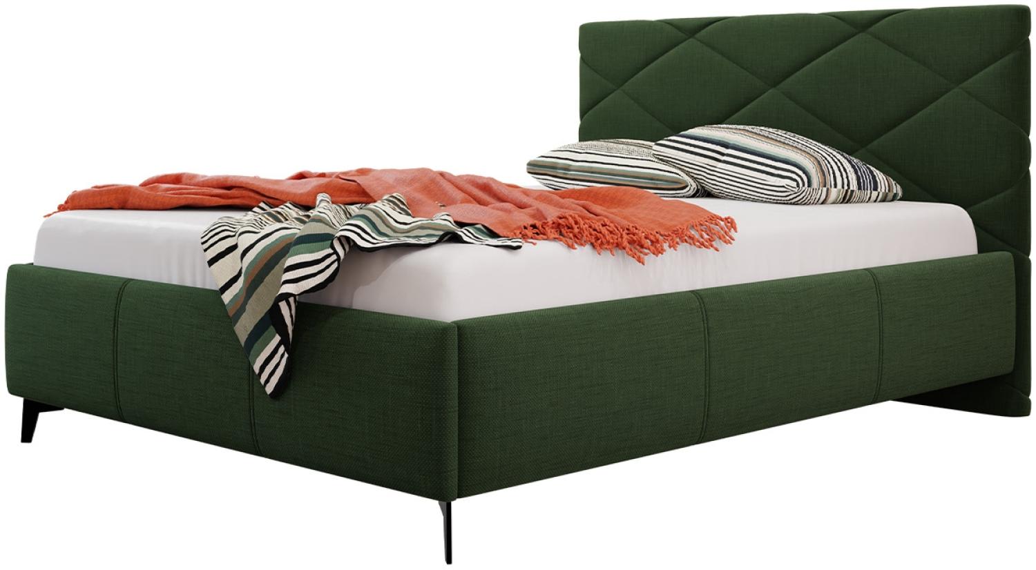 Polsterbett mit Bettkasten Samdom (Farbe: Breeze 11, Größe: 160x200 cm) Bild 1