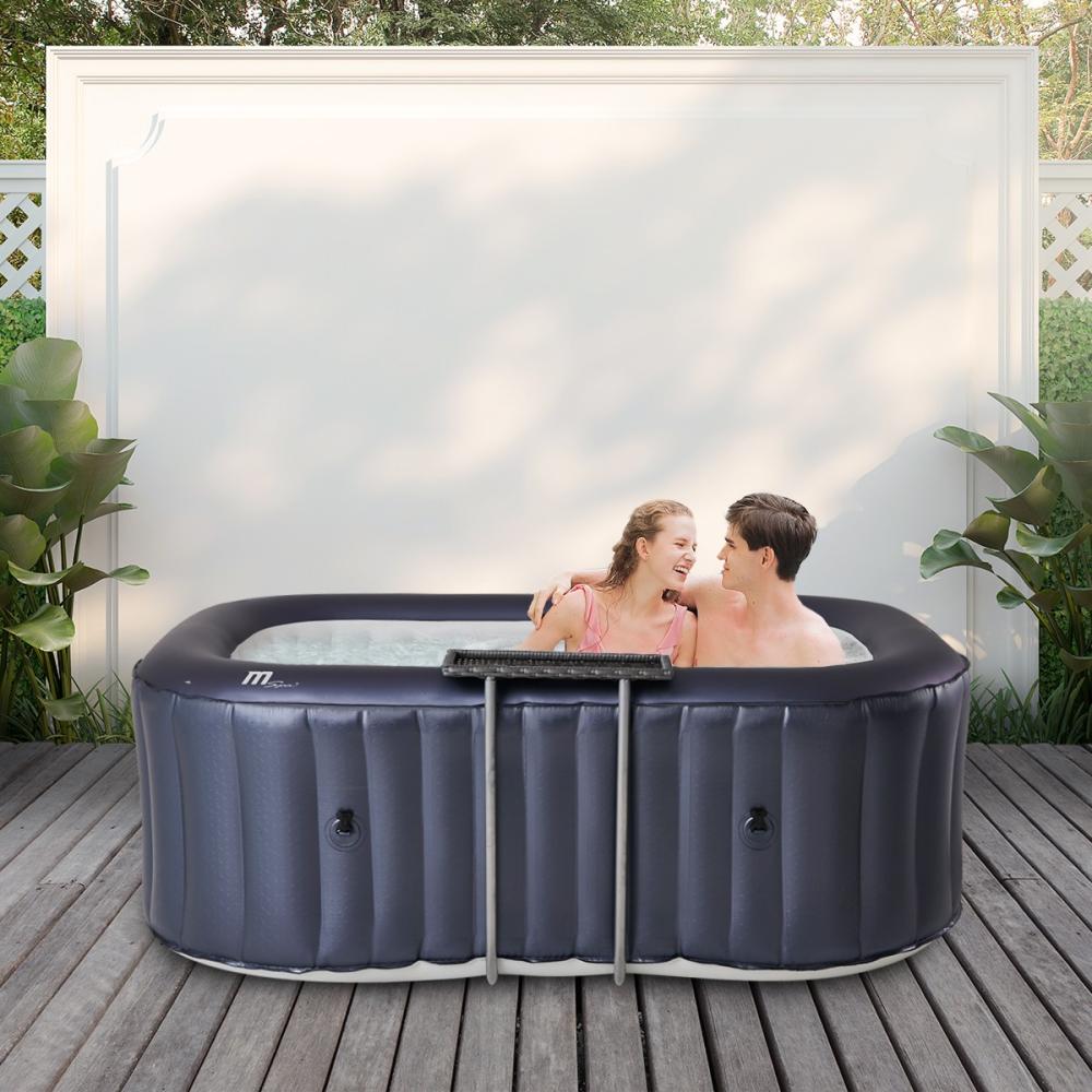 Outdoor-Whirlpool 2 Personen, Garten-Whirlpool Massagedüsen, Hot-Tub Whirlpool Bild 1