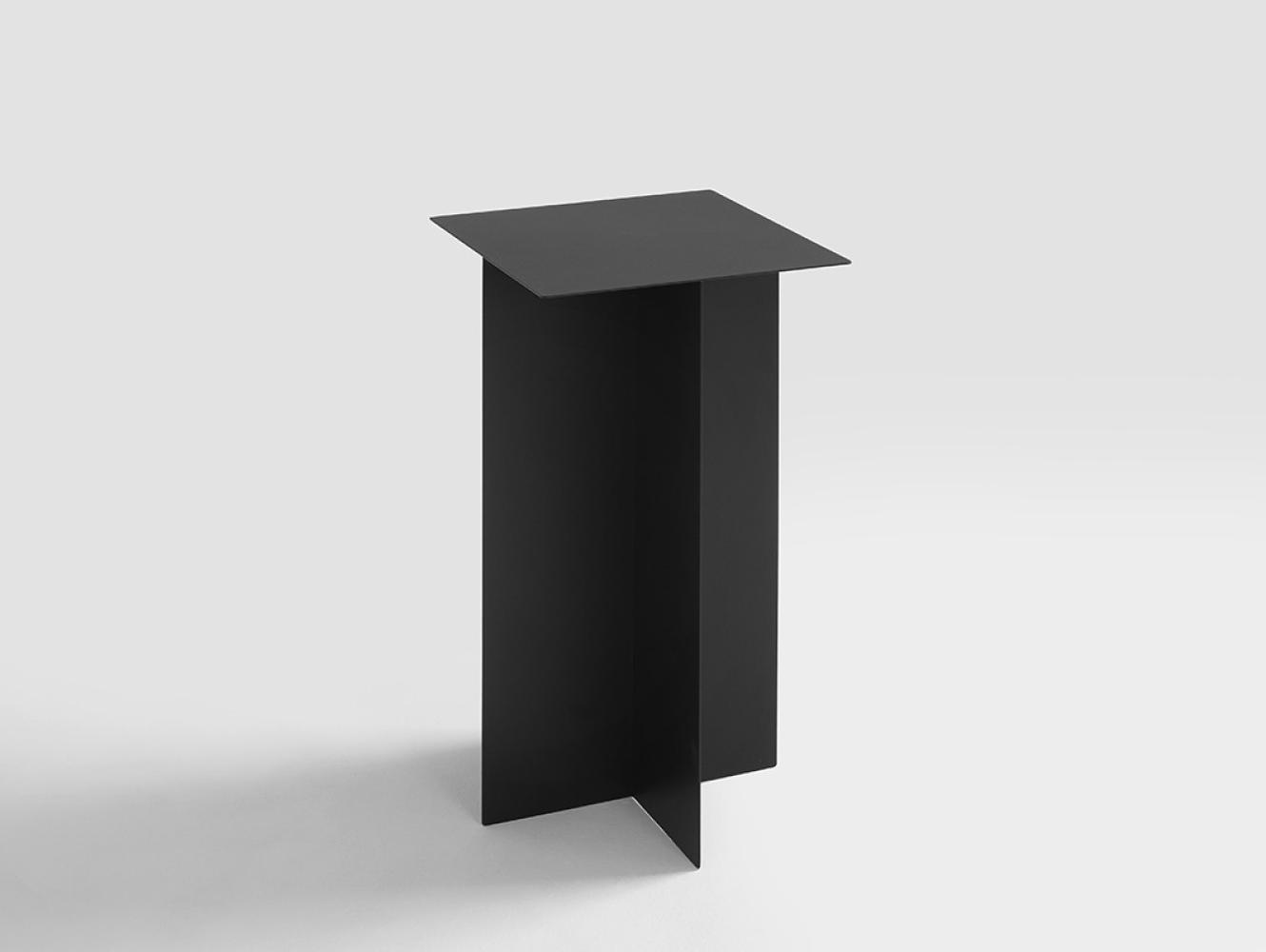 Furnilovers Beistelltisch OLI METAL, schwarz, 30x30 cm Bild 1