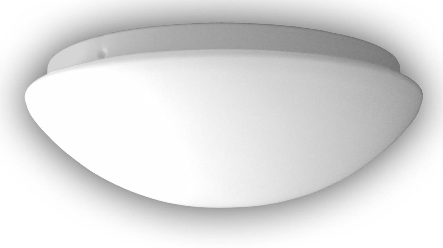 Deckenleuchte / Deckenschale rund, Opalglas matt, Ø 25cm Bild 1