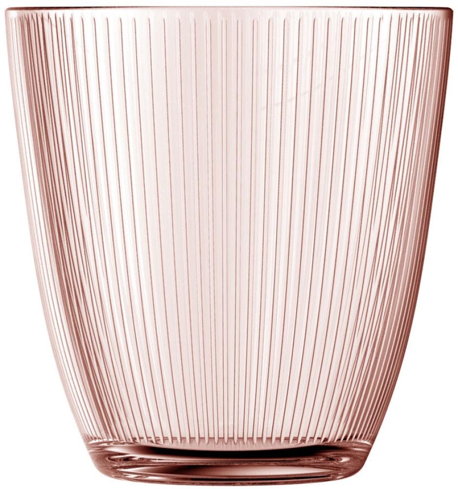 Becher Luminarc Concepto Stripy Rosa Glas (310 Ml) (6 Stück) Bild 1