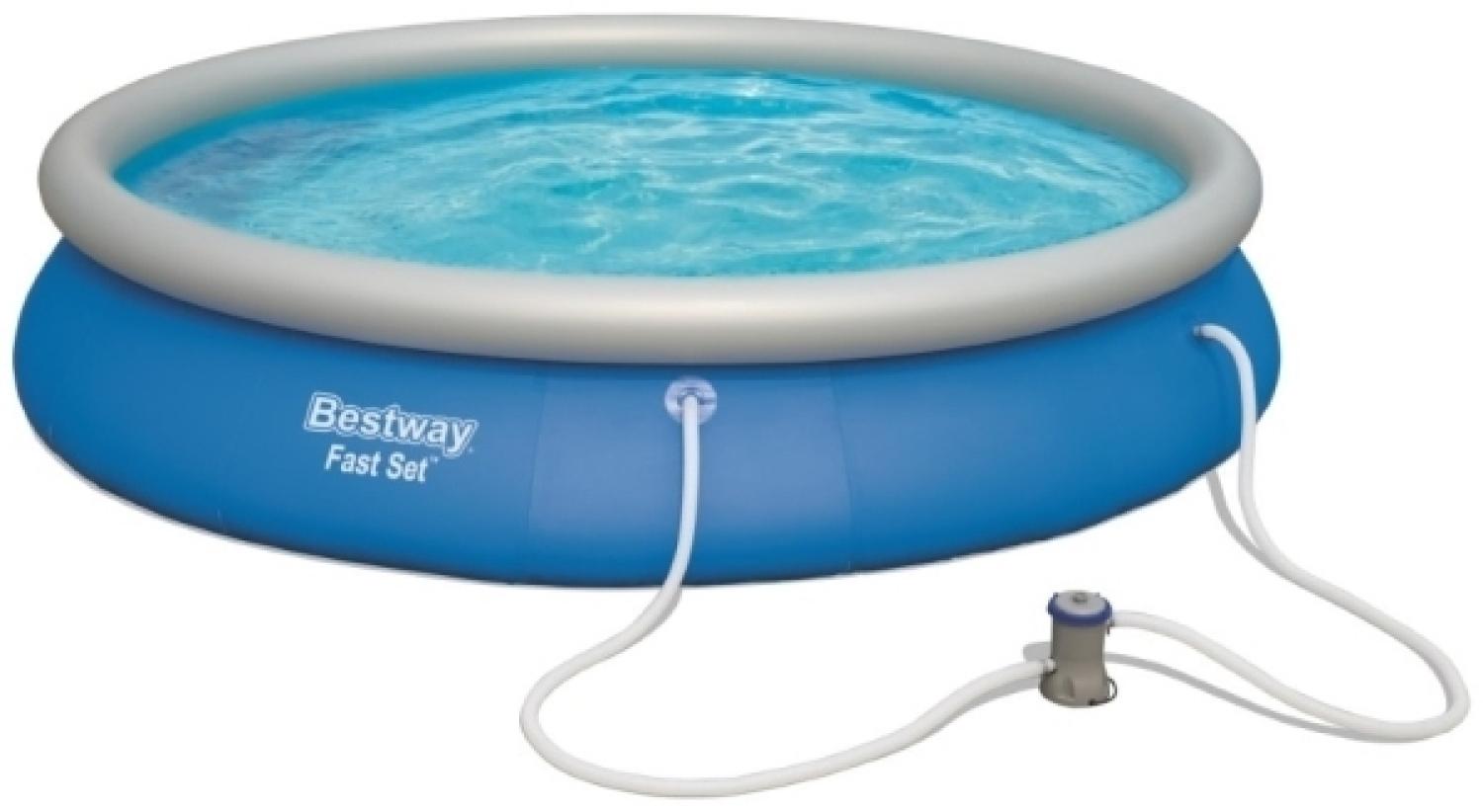 Bestway Pool, 4,57m x 84cm, 9. 677L Bild 1