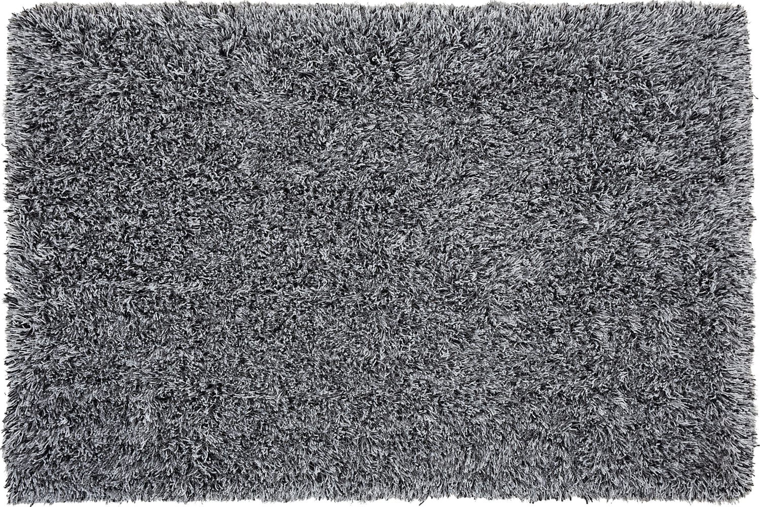Teppich schwarz-weiß 200 x 300 cm Shaggy CIDE Bild 1