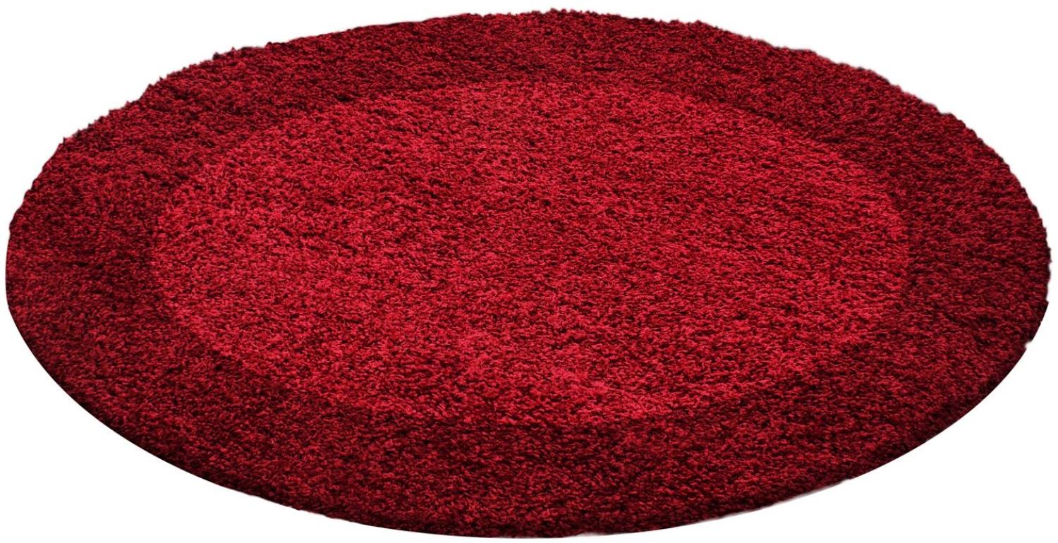 Shaggy Teppich LIFE RED 240 X 340cm Rechteck Bild 1