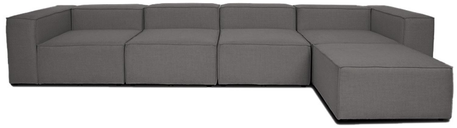 HOME DELUXE Modulares Sofa VERONA Anthrazit - Größe Verona: XL Bild 1