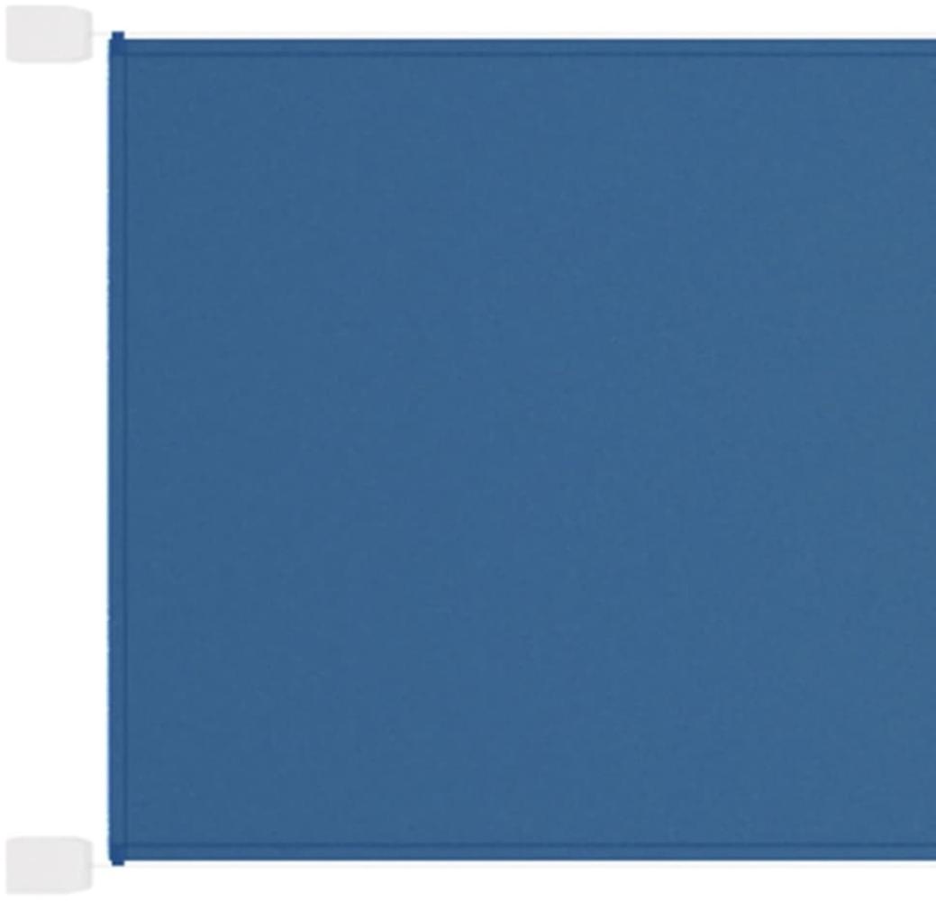 vidaXL Senkrechtmarkise Blau 140x800 cm Oxford-Gewebe Bild 1