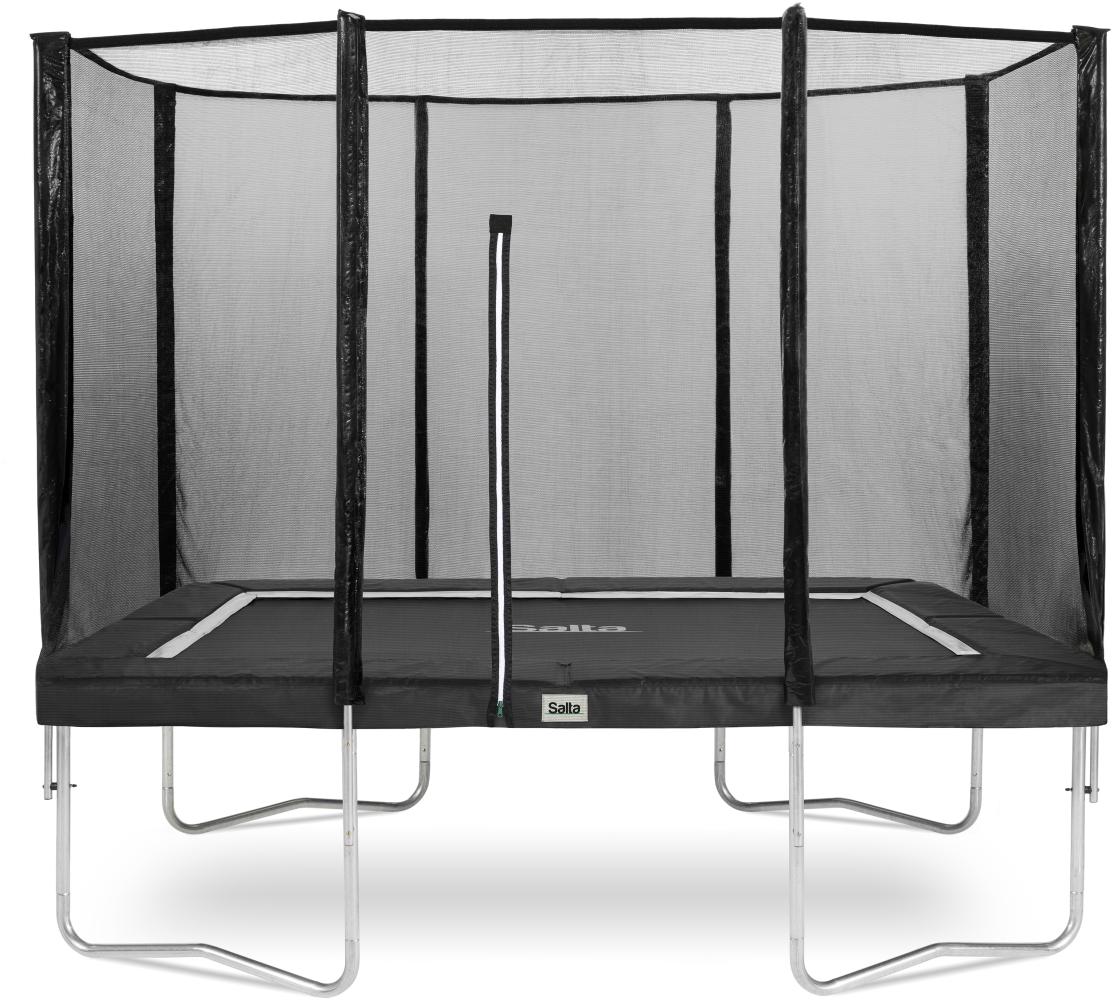 Salta 'Combo' Trampolin, schwarz, rechteckig, 305 x 214 cm, ab 5 Jahren, maximal belastbar bis 150 kg, inkl. Sicherheitsnetz Bild 1