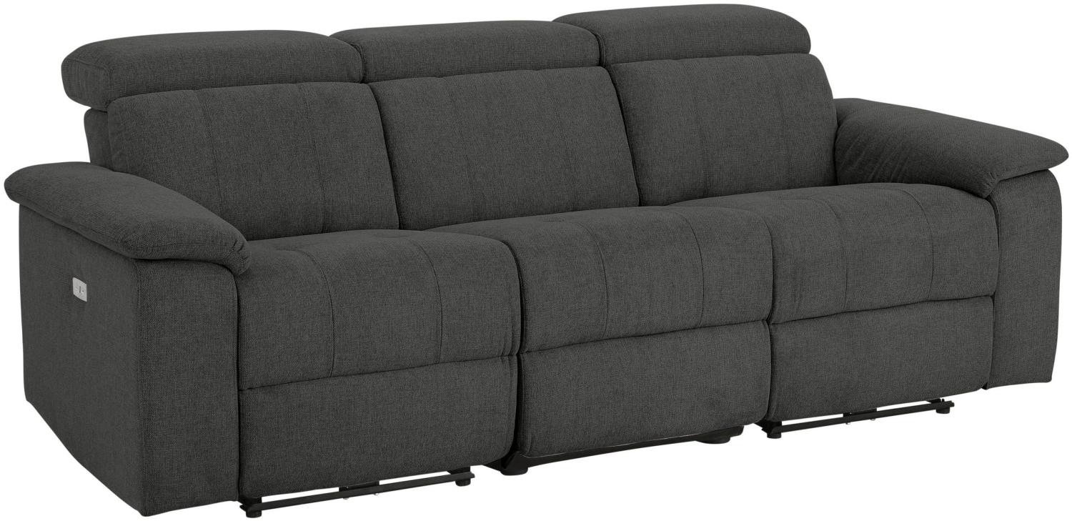 3-Sitzer Sofa Binado mit motorischer Relaxfunktion und USB-Anschluss Bild 1