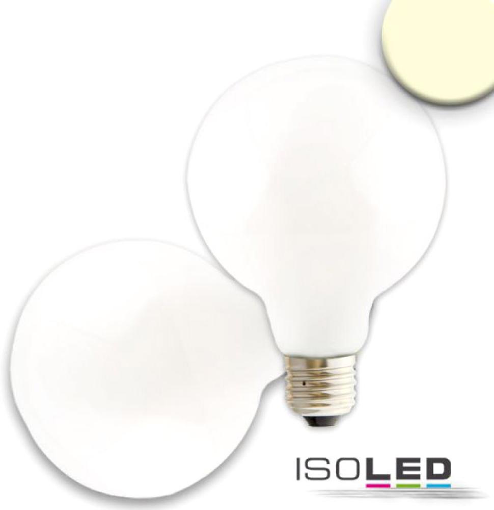ISOLED E27 LED Globe G95, 8W, 360°, milky, warmweiß, dimmbar Bild 1