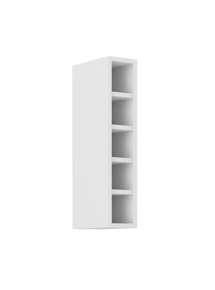 Hängeschrank Regal 15 cm Weiß matt Küchenzeile Küchenblock Küche Stilo Landhaus Bild 1
