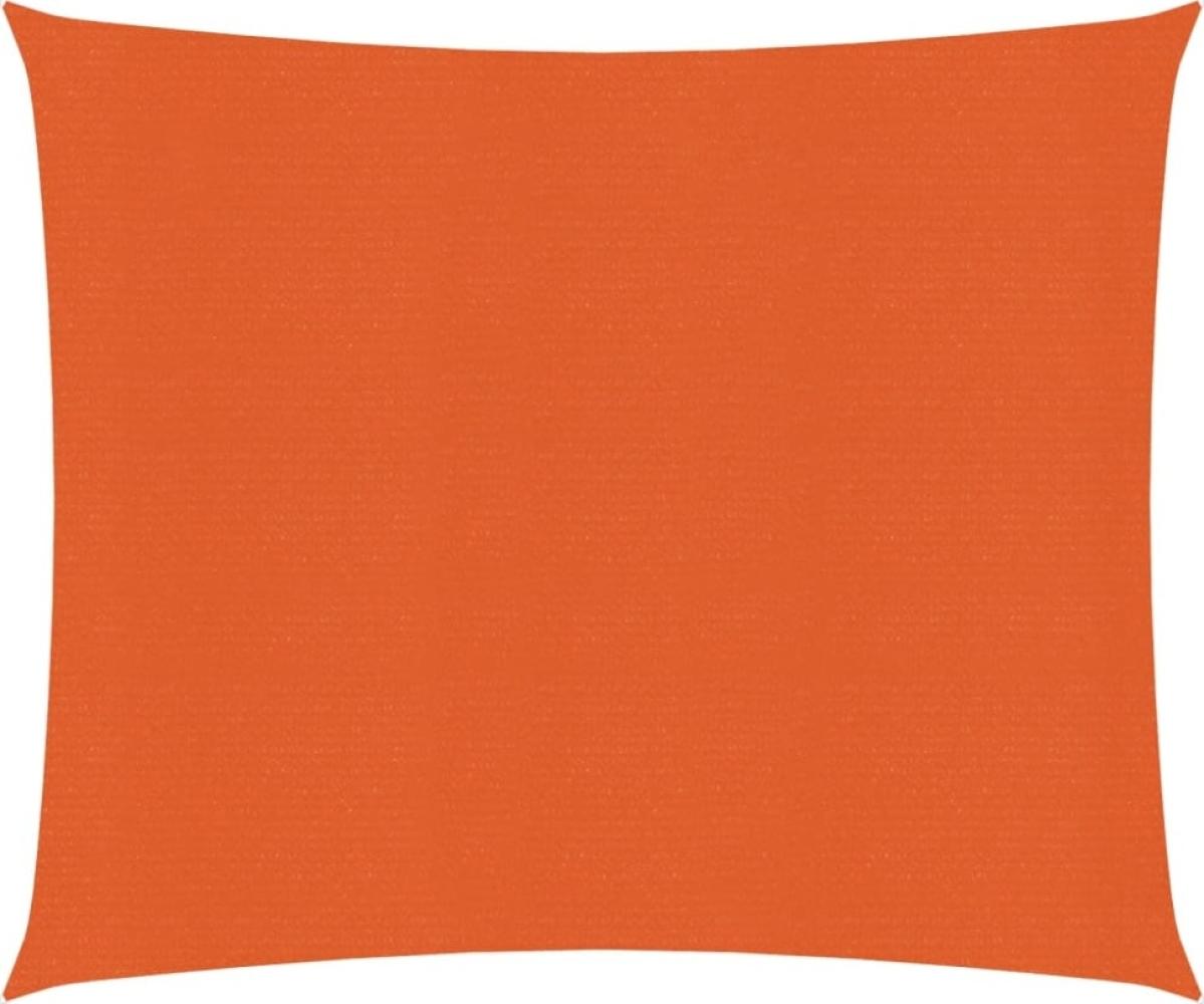 Sonnensegel 160 g/m² Orange 3,6x3,6 m HDPE Bild 1