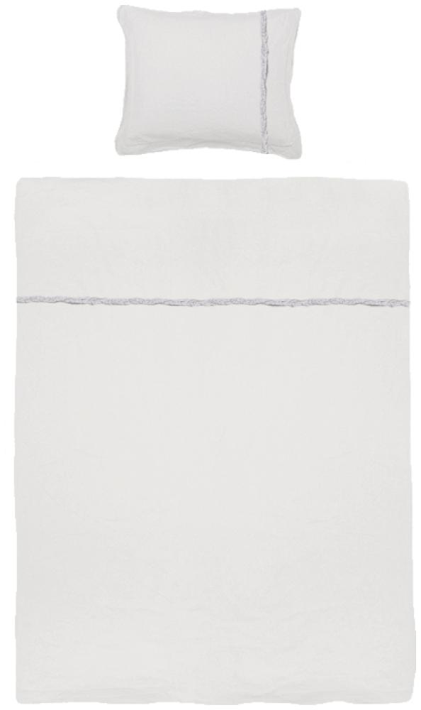 Town & Country Harwich Bettdeckenbezug Weiß 140 x 200 / 220 cm Weiß Bild 1
