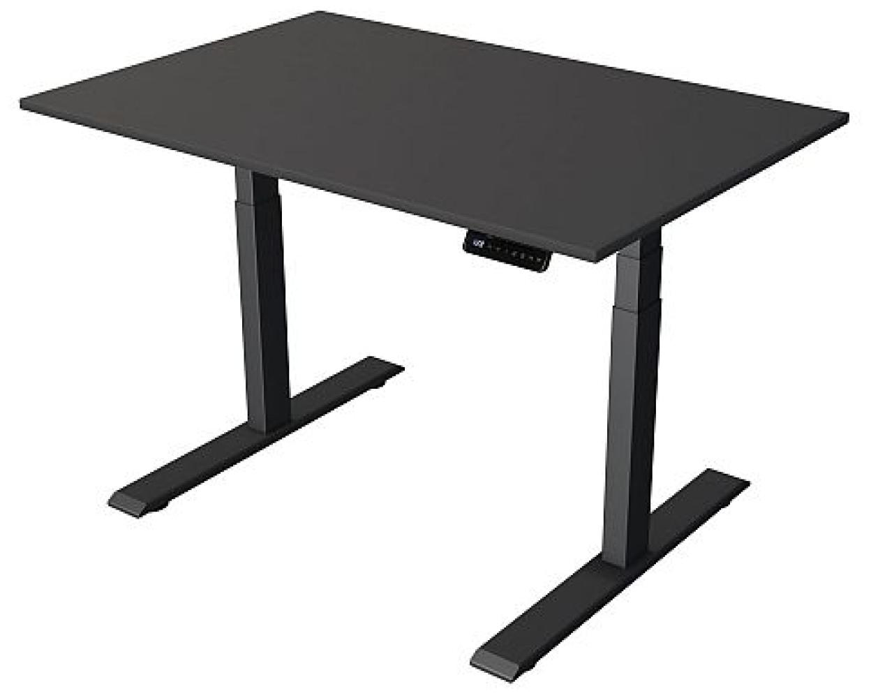 Kerkmann Schreibtisch Steh und Sitztisch MOVE 2 (B) 120 x (T) 80 cm anthrazit Bild 1