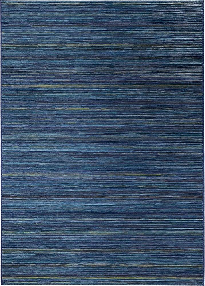 Outdoorteppich Lotus Blau - 80x240x0,7cm Bild 1