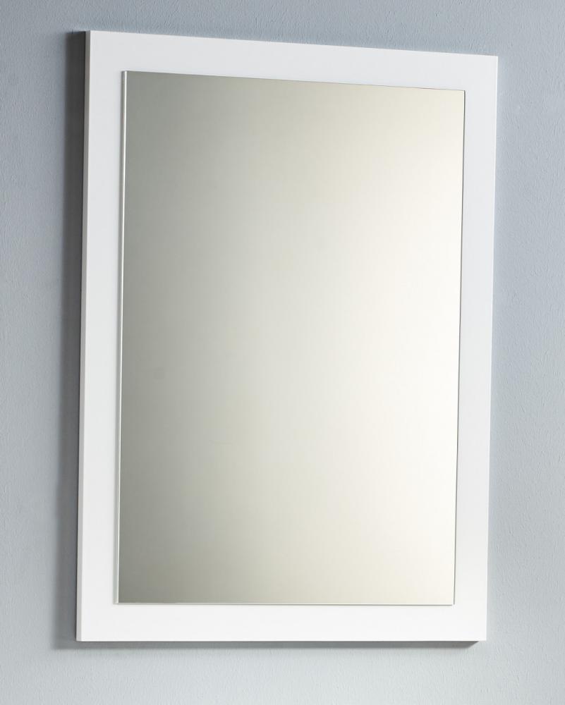 BadeDu GRAZIA Spiegel 60 cm, Weiß Bild 1