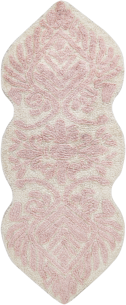 Badematte Baumwolle pastellrosa 150 x 60 cm CANBAR Bild 1
