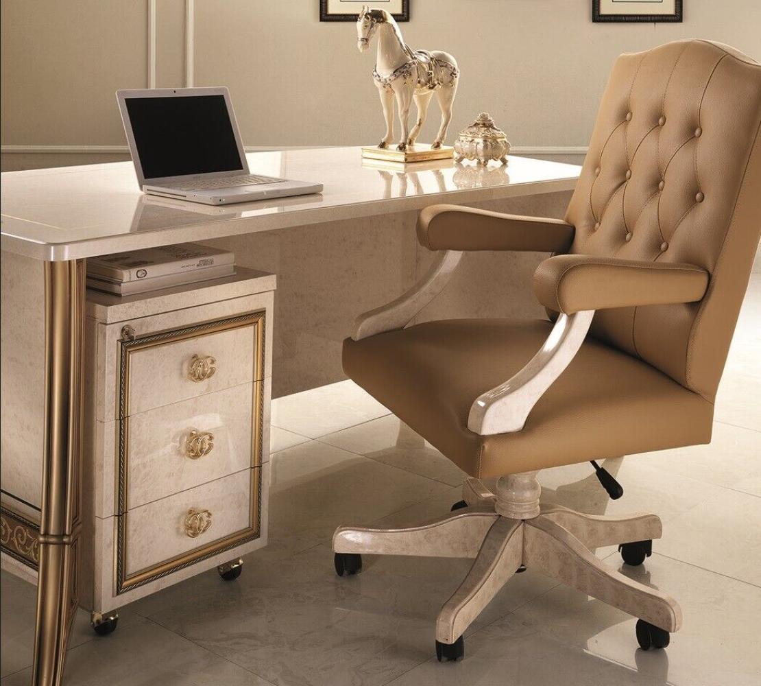 Chefsessel Sessel Stuhl Büro Drehstuhl Leder Büromöbel Sitzmöbel Drehstühle Bild 1