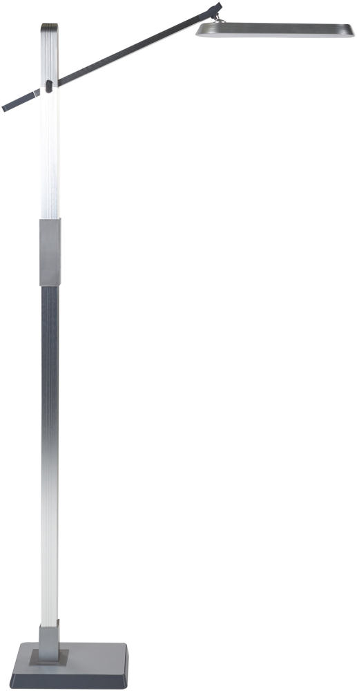 Stehlampe LED silber 144 cm rechteckig AQUARIUS Bild 1