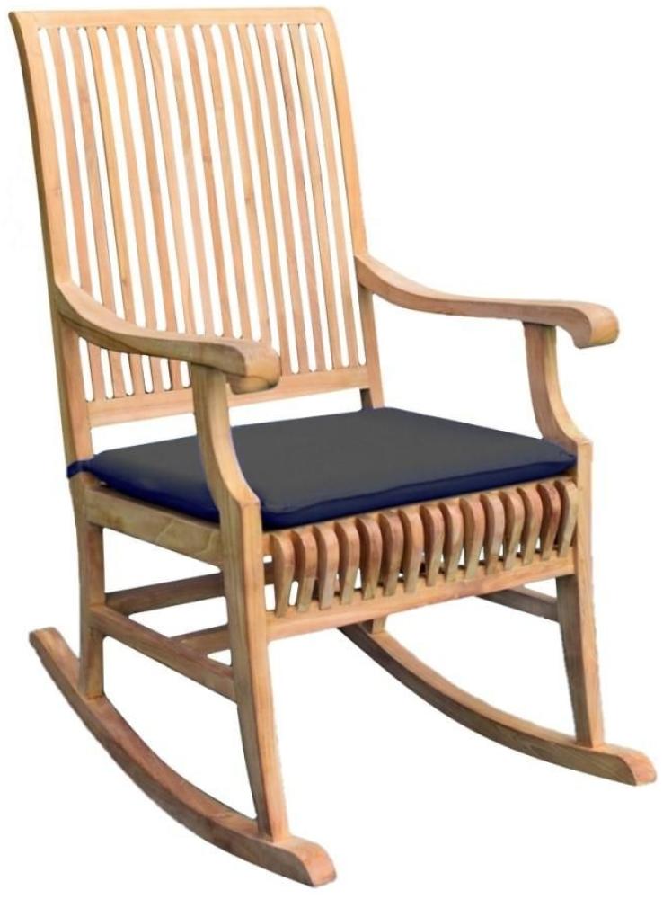 Sitzauflage 48 cm x 45 cm für Stuhl Cremona / Como - schwarz Bild 1