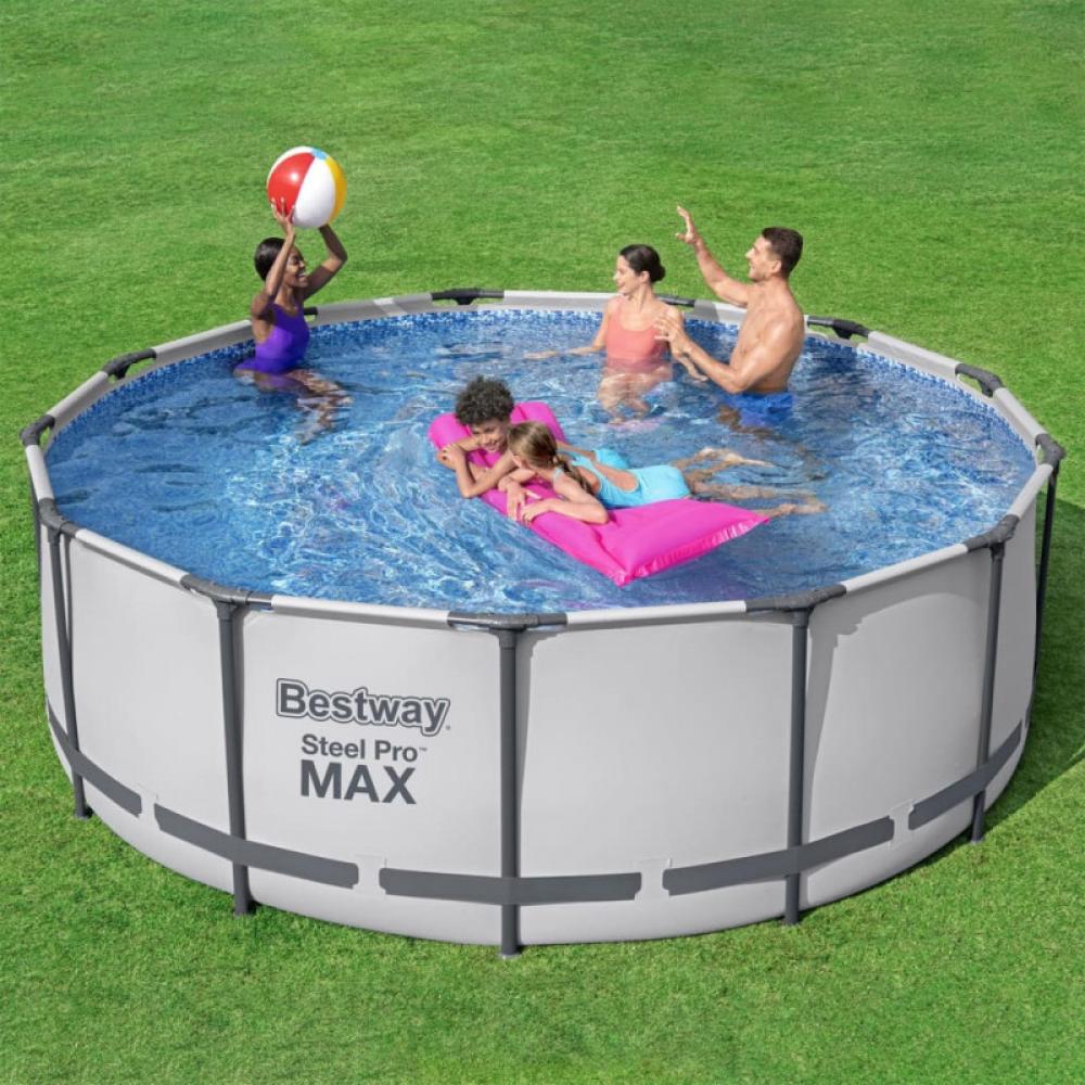 Bestway Steel Pro MAX Rund Pool Set 396x122 cm Bild 1