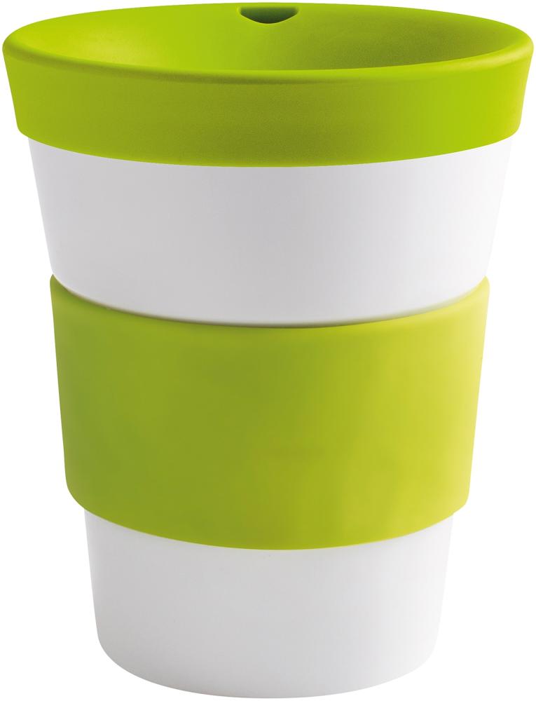 KAHLA cupit To Go Becher 0,35 l Banderole fresh lime Bild 1