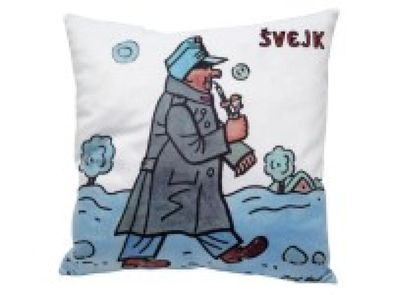 Kissen 30x30 cm, Svejk im Winter Bild 1