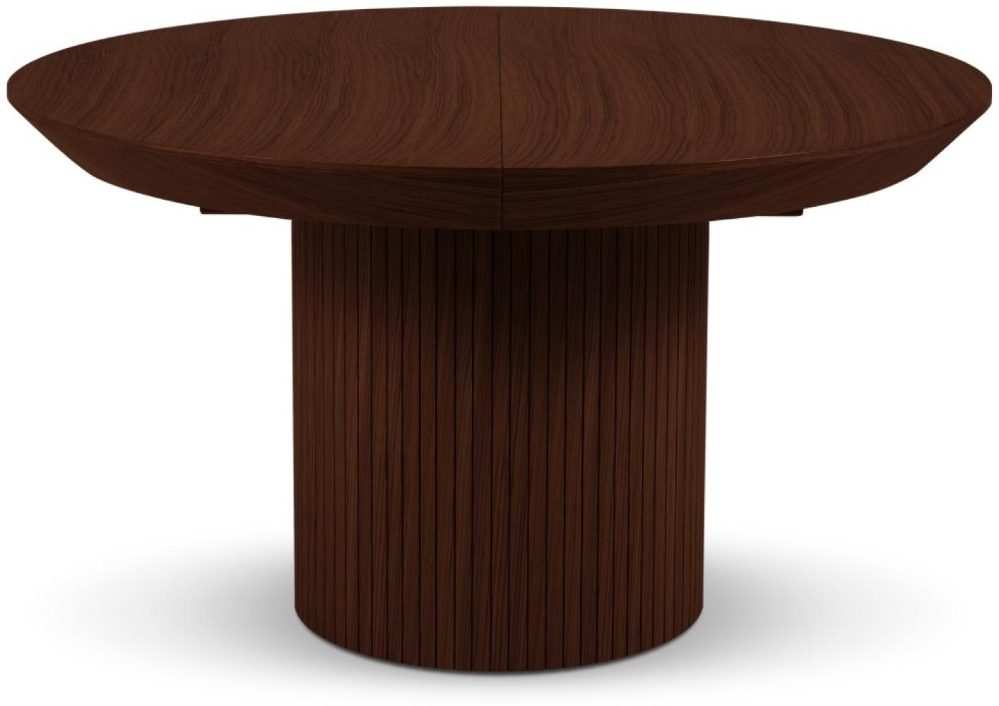 Micadoni 6-Sitzer Tisch ausziehbar Nicole | Oberfläche Dark Oak und Dark Brown Oak Bild 1