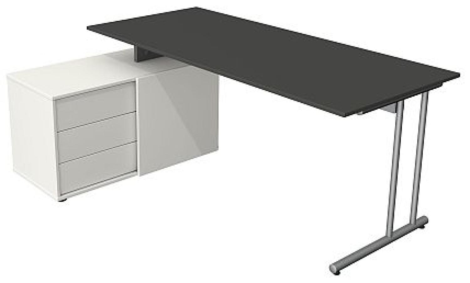 Kerkmann Schreibtisch mit Sideboard START UP 4945 Anthrazit Bild 1