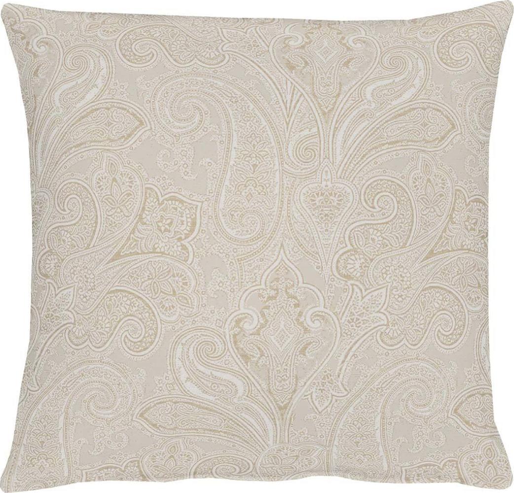 Apelt Dekokissen Basic 3313|Dekokissenhülle 40x40 cm| creme-taupe Bild 1