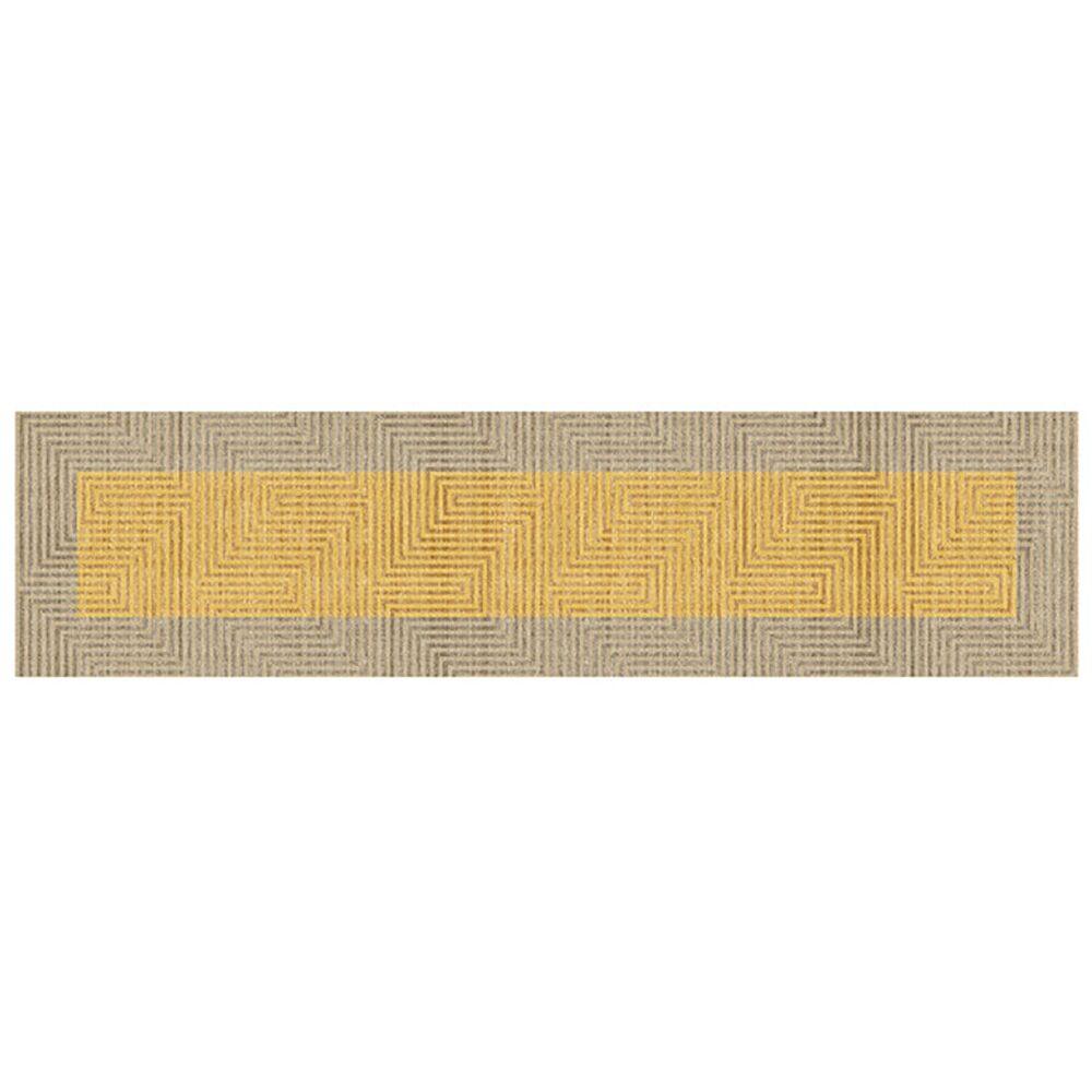 Teppich DKD Home Decor Gelb (60 x 240 x 0,7 cm) Bild 1