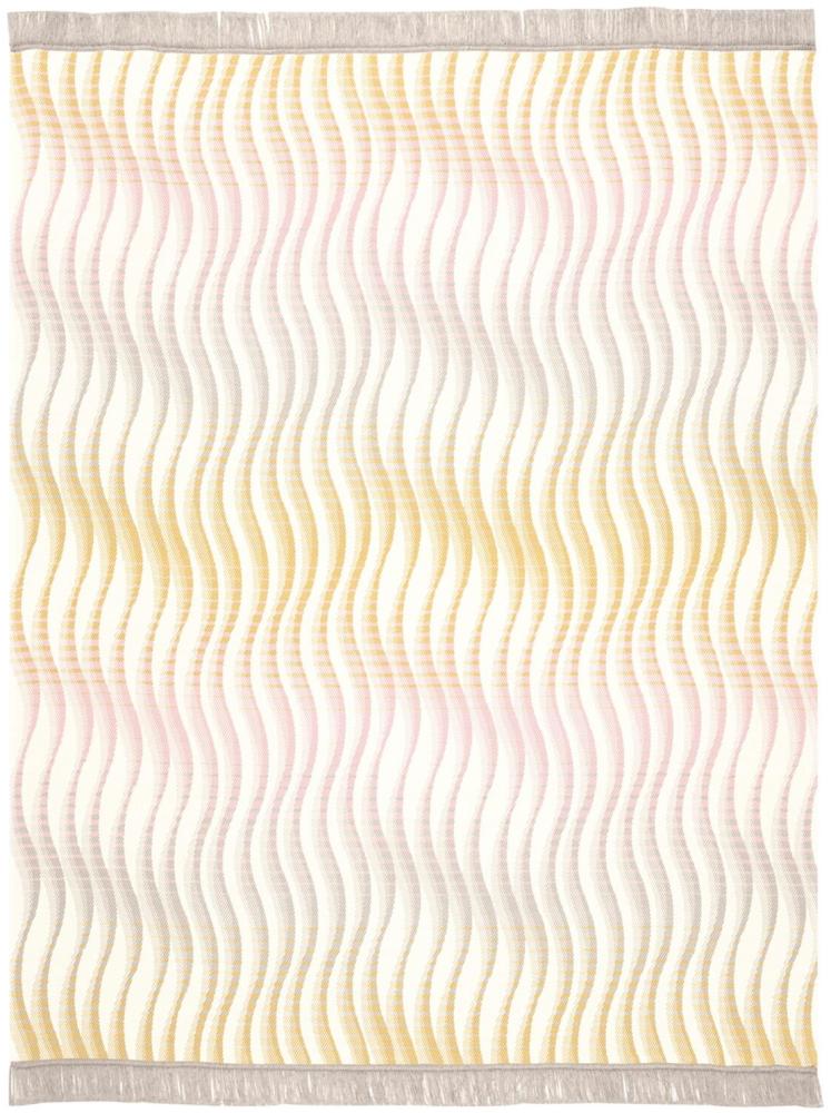Biederlack Wohndecke Shine gelb | 150x200 cm Bild 1