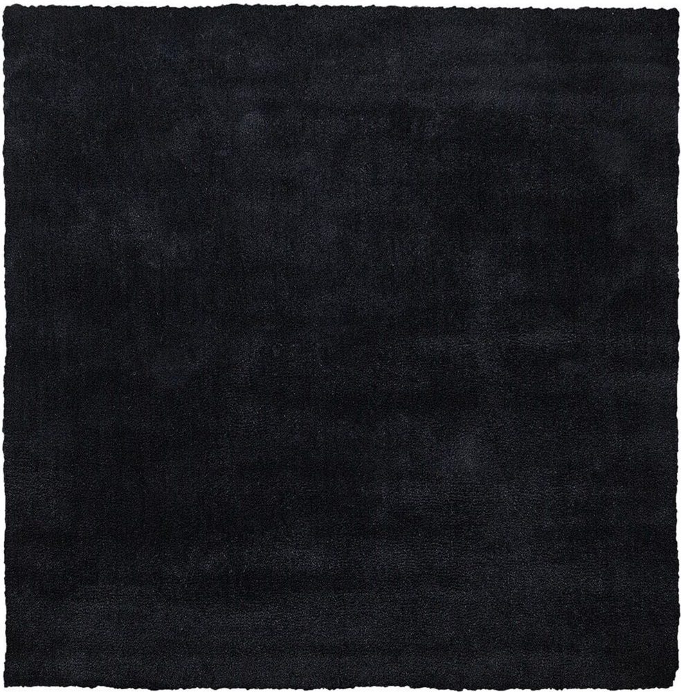 Teppich schwarz 200 x 200 cm Shaggy DEMRE Bild 1