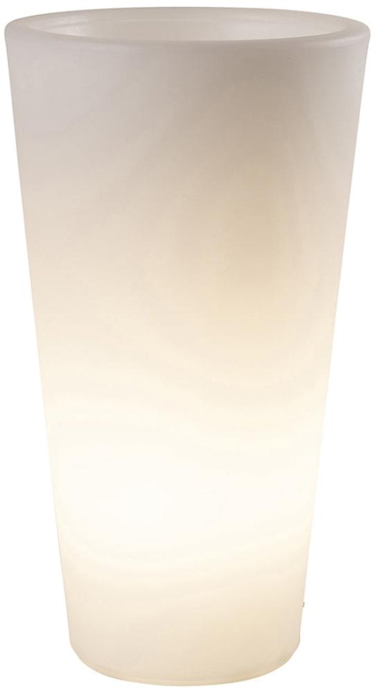 Blumentopf LED Shining Classic Pot (white L RGB ) Bild 1