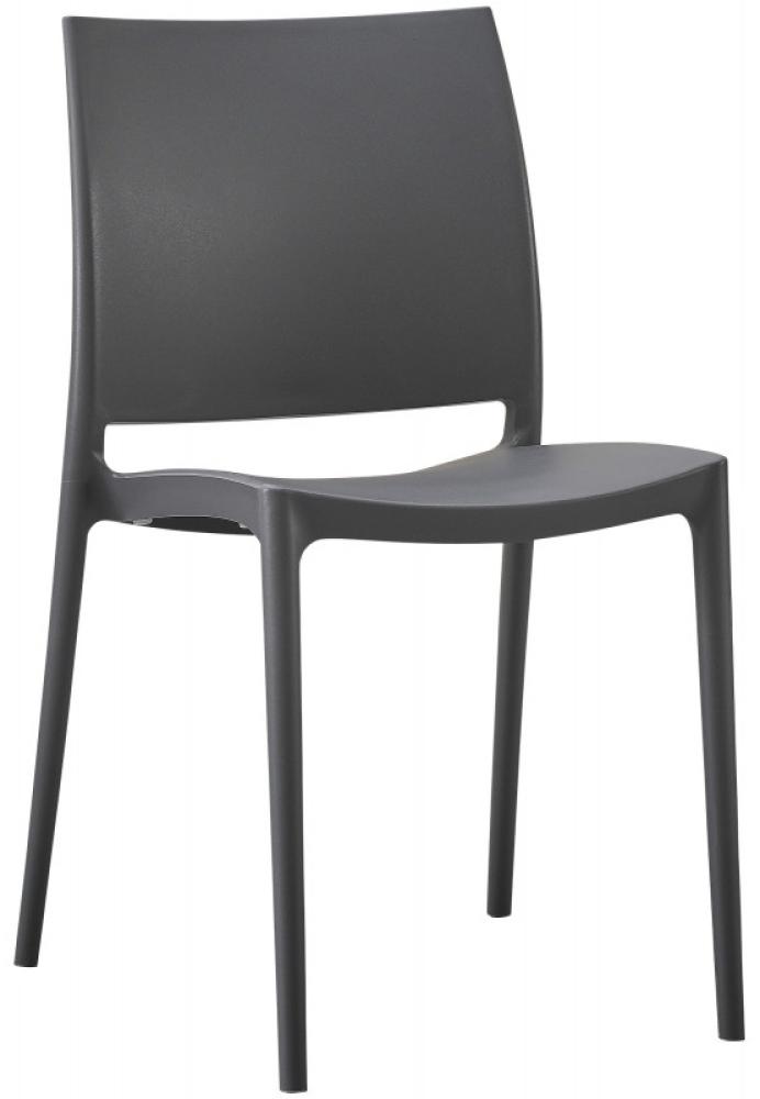 Stuhl Meton (Farbe: dunkelgrau) Bild 1