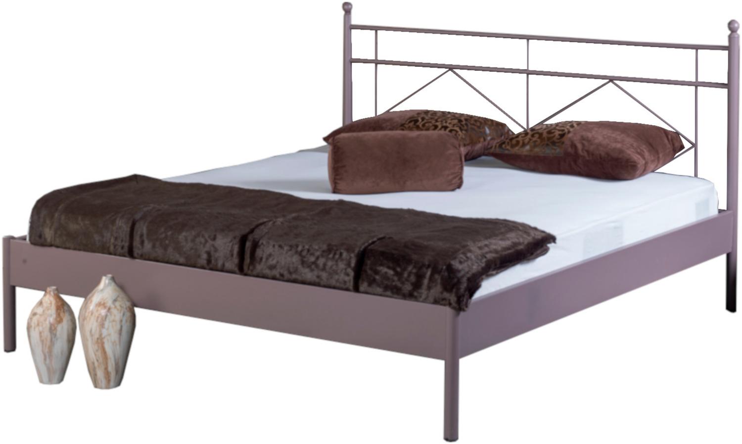 Bed Box Metall Bettrahmen Bettgestell Celina 1023 Größe 160x210 cm Bild 1