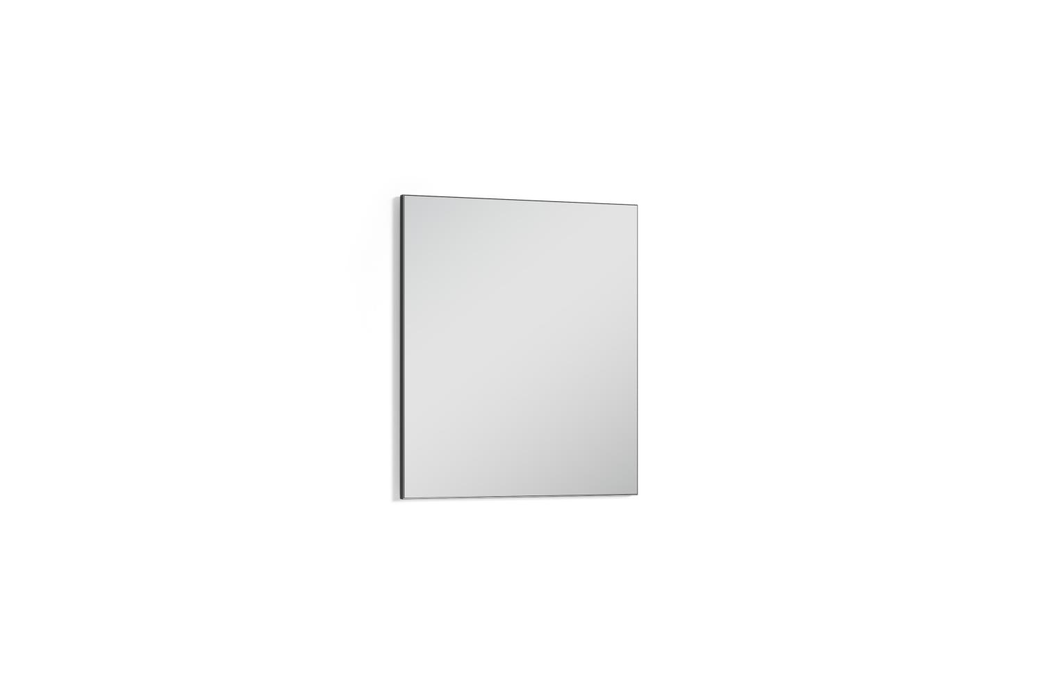 Homexperts 'JUSTUS' Spiegel, Holzwerkstoff Spanplatte grau, B 60 x H 70 x T 2 cm Bild 1