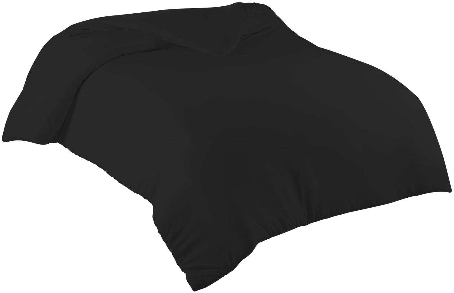 Livessa Bettbezug 200x200 cm mit Reißverschluss - Bettbezug 200x200 aus%100 Baumwolle Single-Jersey Stoff 140 g/m², Ultra weich und atmungsaktiv, Oeko-Tex Zertifiziert, 13 schöne Farben Bild 1