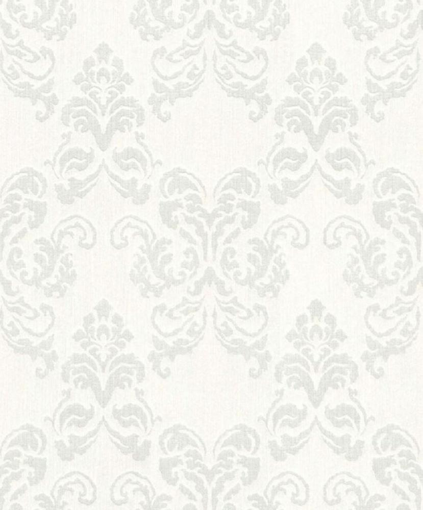 Casa Padrino Barock Textiltapete Creme / Grau 10,05 x 0,53 m - Deko Accessoires im Barockstil Bild 1