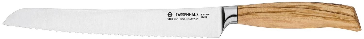 Zassenhaus Brotmesser Edition Olive 22cm Bild 1