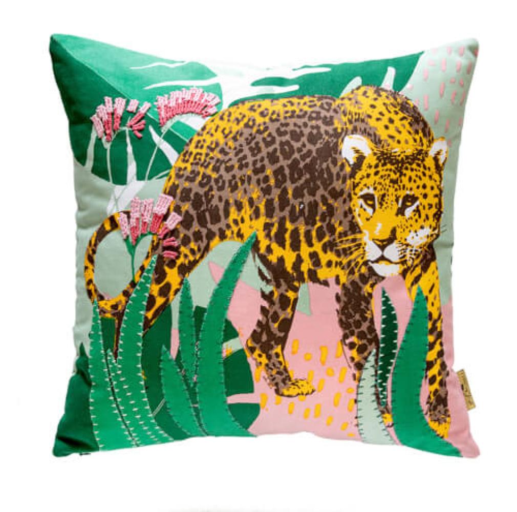 Kissen Leopard I love my Jungle (ca.45x45 cm) Garden Bild 1