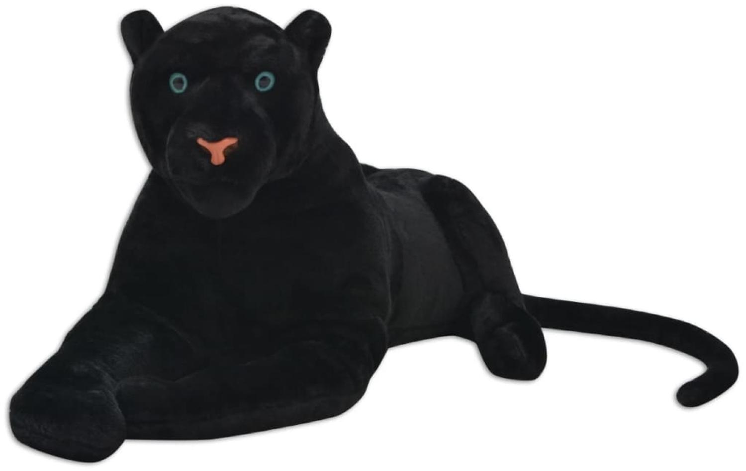 Panther Kuscheltier Plüsch Schwarz XXL 80166 Bild 1