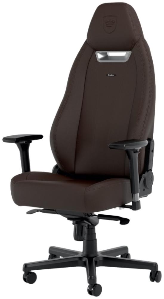 noblechairs LEGEND Gaming-Sessel 150 kg Gepolsterter Sitz Gepolsterte Rückenlehne 200 cm Schwarz/Braun Bild 1