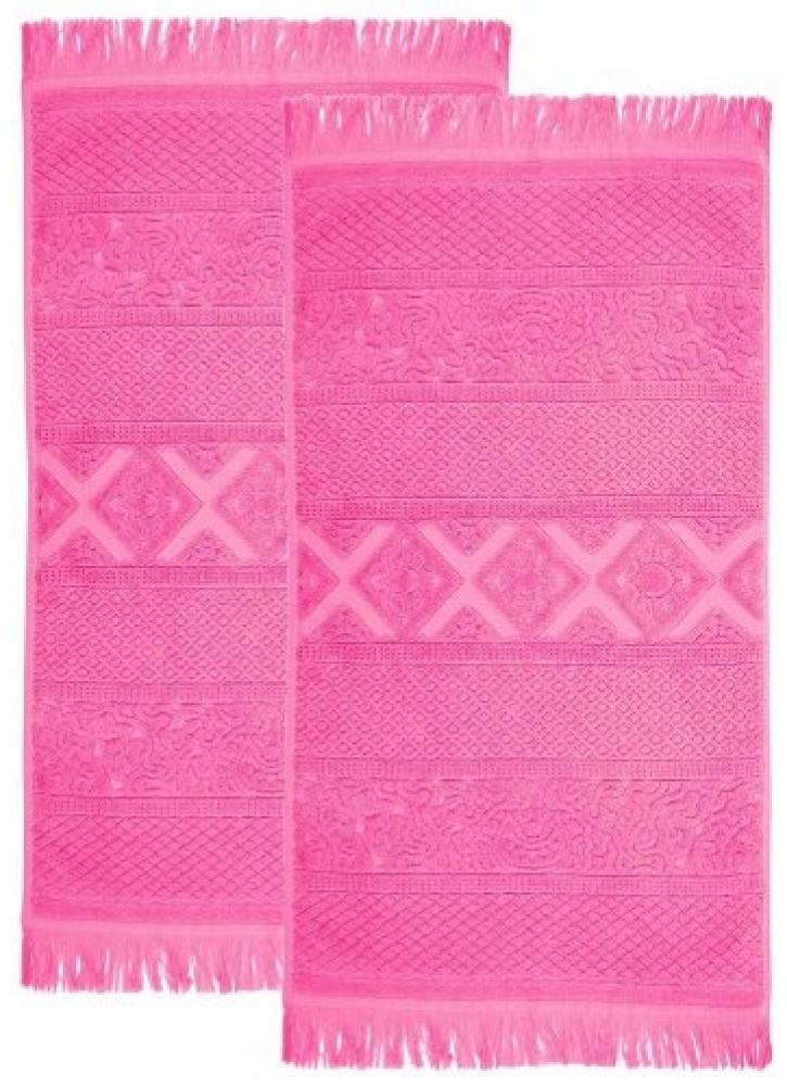 pad Gästehandtücher-Set Harlem Pink (30x50cm) (2-teilig) 10195-M40-3050 Bild 1