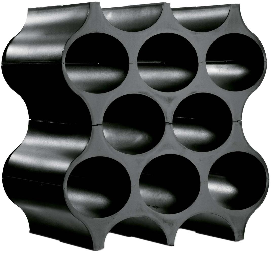 Koziol SET-UP Flaschenregal cosmos black 36,4 cm Bild 1