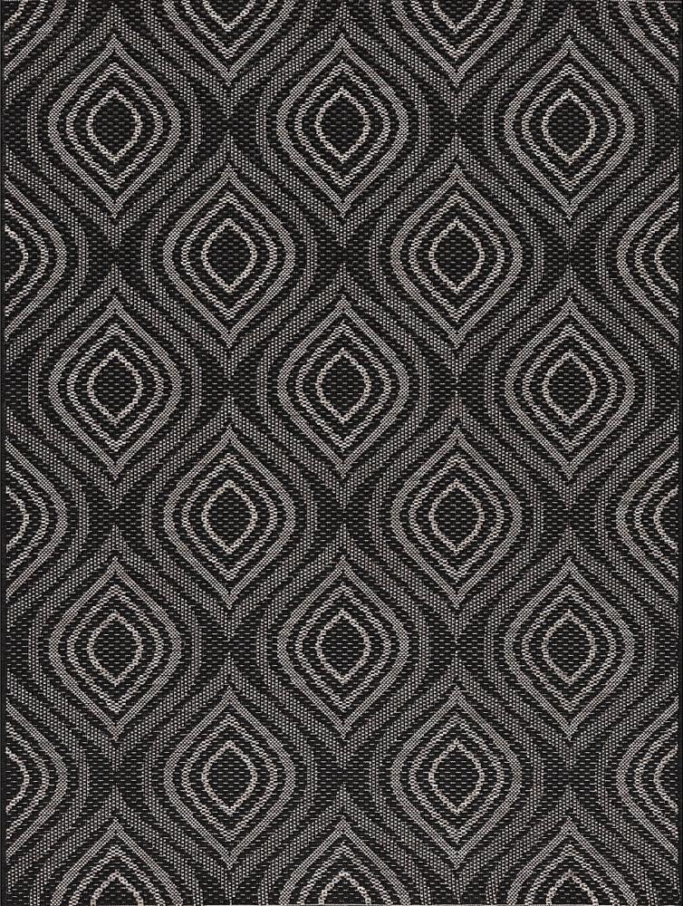 Dekoria Teppich Breeze black/ clif grey 120 x 170 cm Bild 1