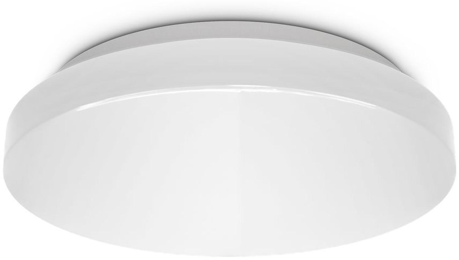 Deckenleuchte Bad rund Badezimmer-Lampe flach IP44 Schlafzimmer Küche Flur 10W Bild 1