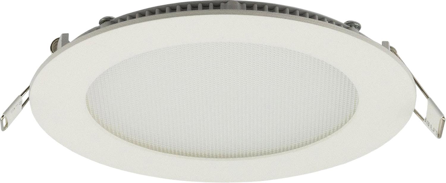 ISOLED LED Downlight, 9W, rund, ultraflach, blendungsreduziert, weiß, neutralweiß, dimmbar CRI90 Bild 1