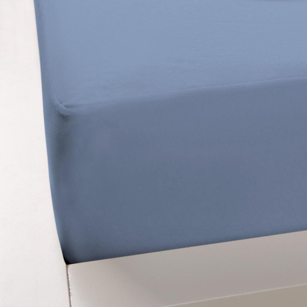 Formesse Bella Donna Boxspring Spannbettlaken Alto | 200x220 - 200x240 cm | blaugrau Bild 1